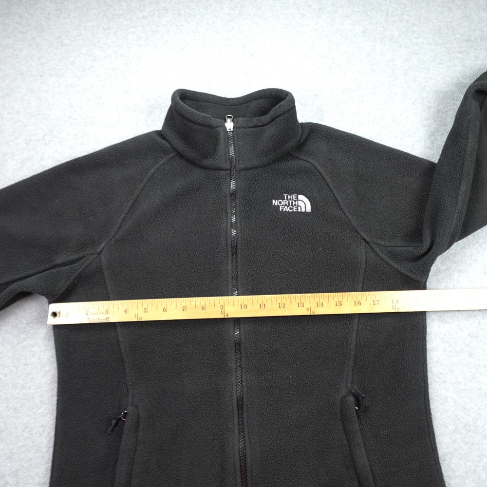 The North Face Fleece Jacket Womens Medium Black Outdoor Full Zip - Picture 9 of 15
